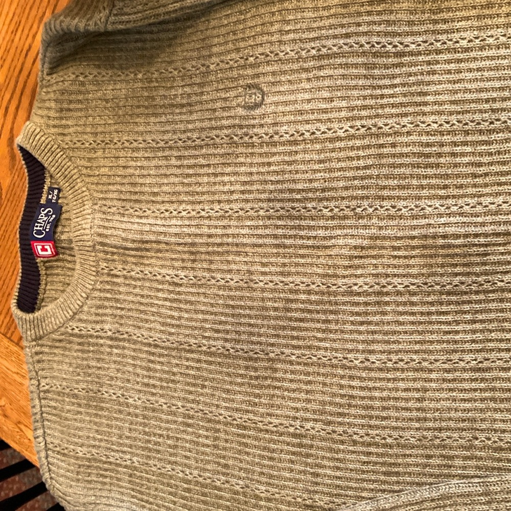 Men’s chaps sweater